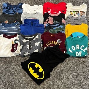 Bundle 5T boys shirts